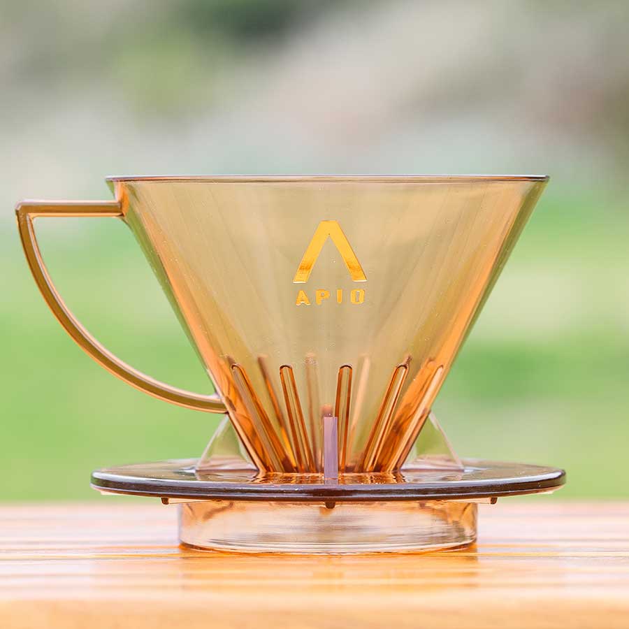 KONO名門2人用ドリッパー サンライトイエロー